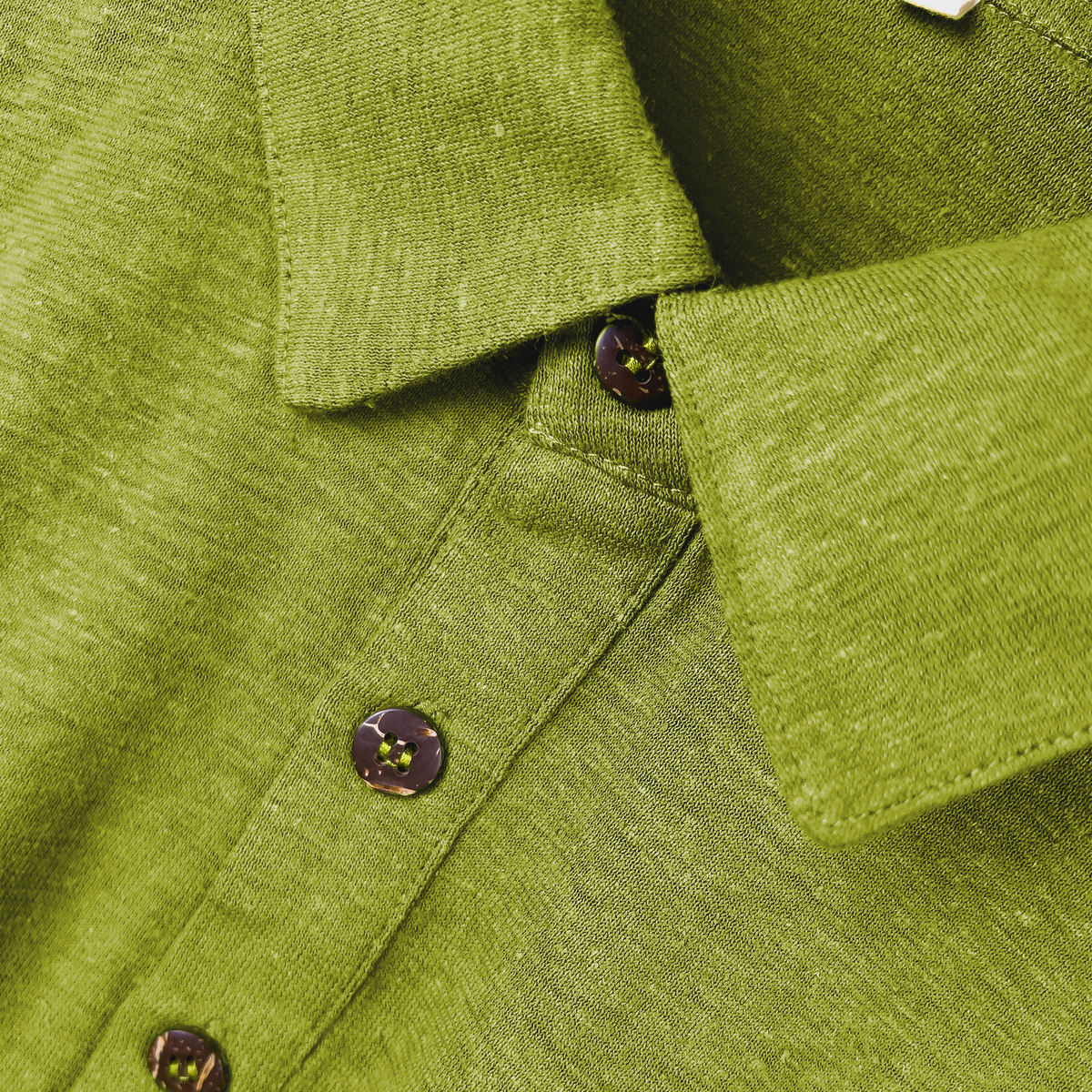 Polo Shirt, Solid Colors, Hemp and Organic Cotton