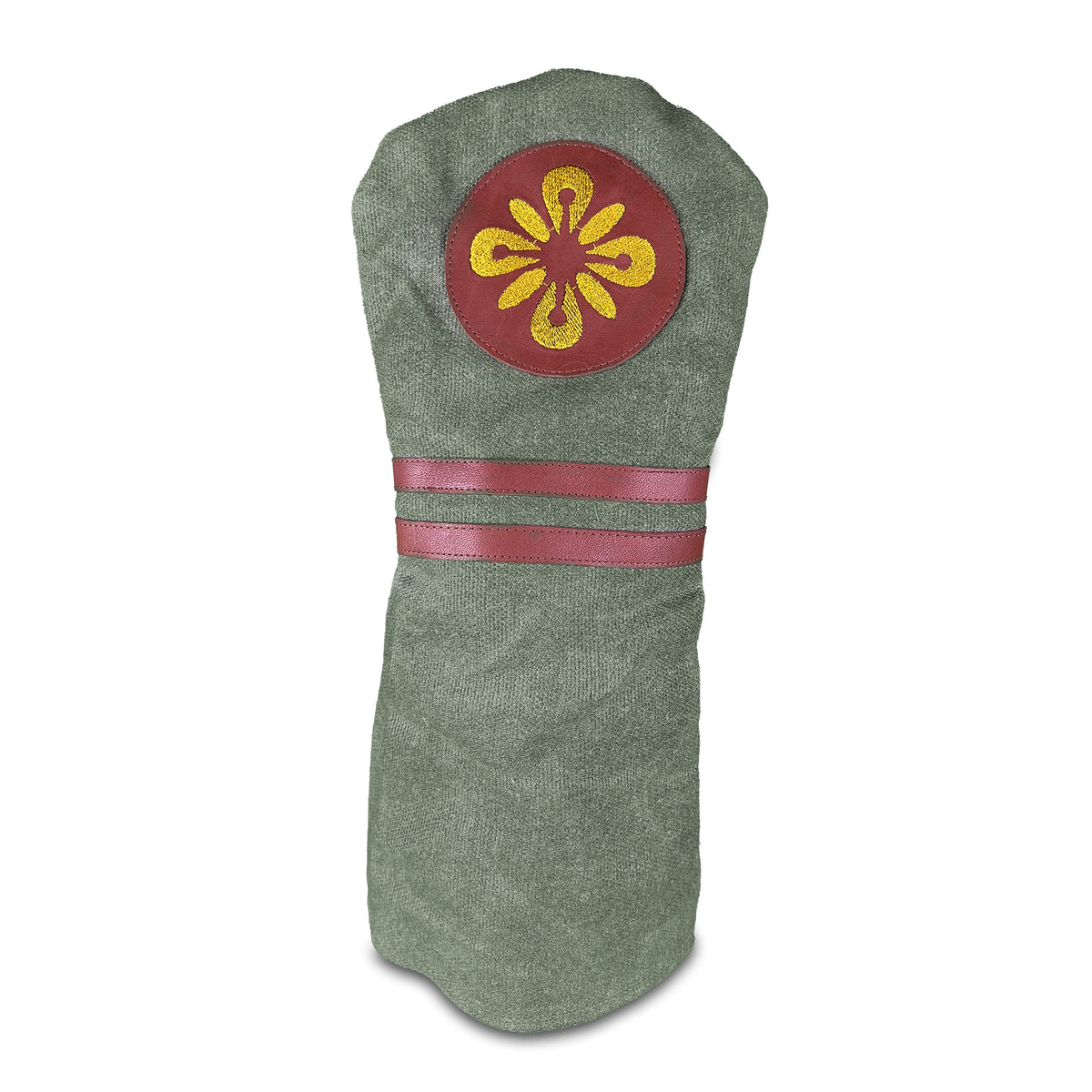 Driver Head Cover, Waxed Hemp and Organic Cotton