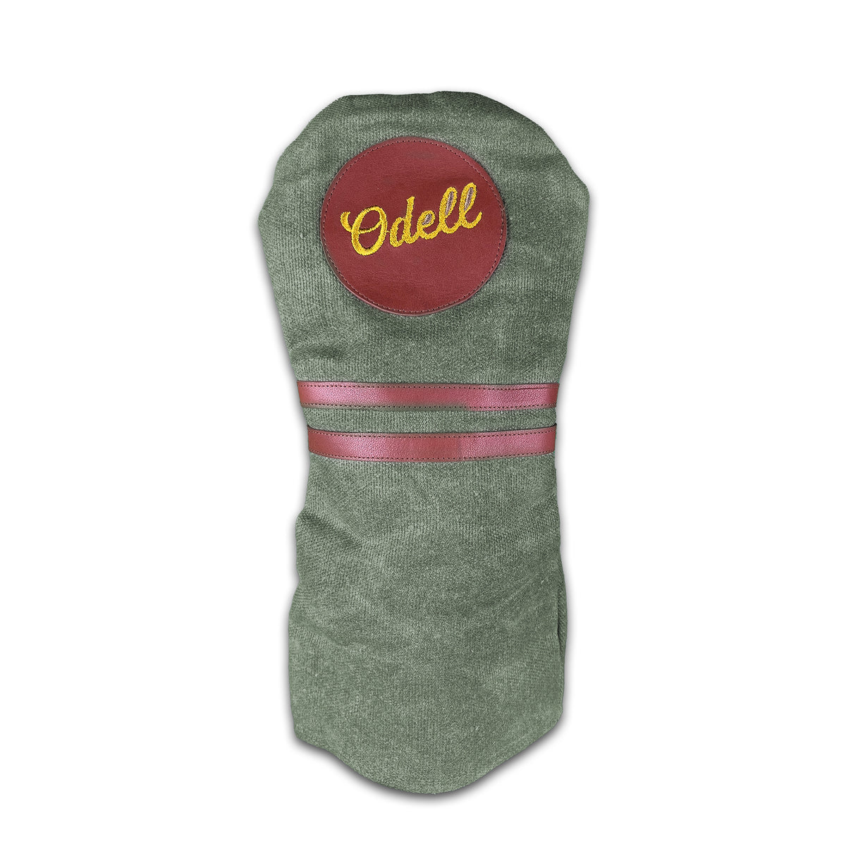 Driver Head Cover, Waxed Hemp and Organic Cotton