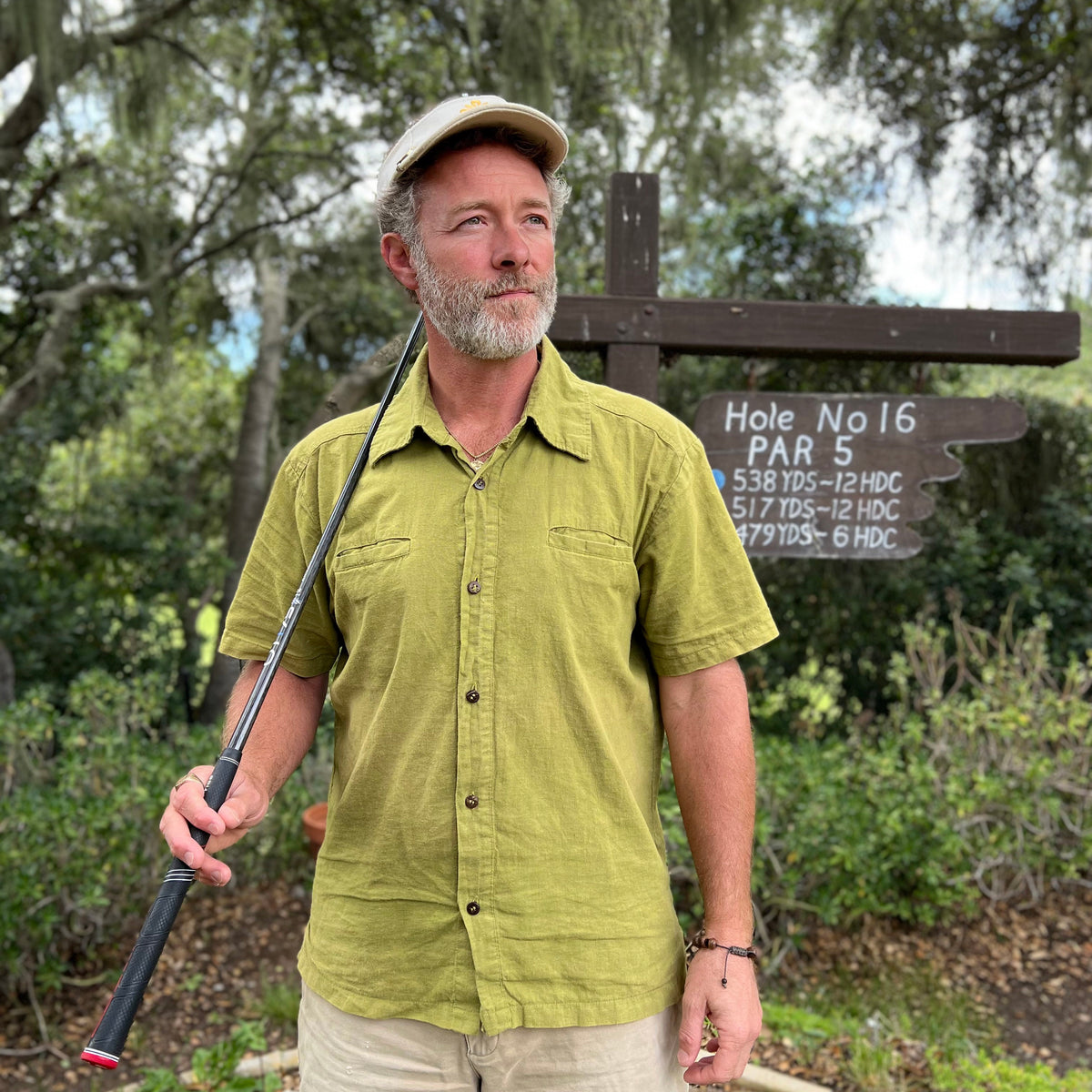 Button Up Shirt, Hemp and Organic Cotton